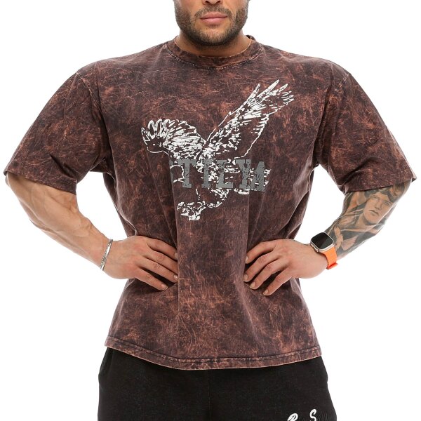 T-Shirt 2861 Batik braun