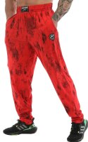 BODYHOSE 1366-PNT-RED rot camouflage