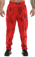 BODYHOSE 1366-PNT-RED rot camouflage 5XL