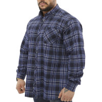 CASUAL SHIRT 5055-BLUE checked